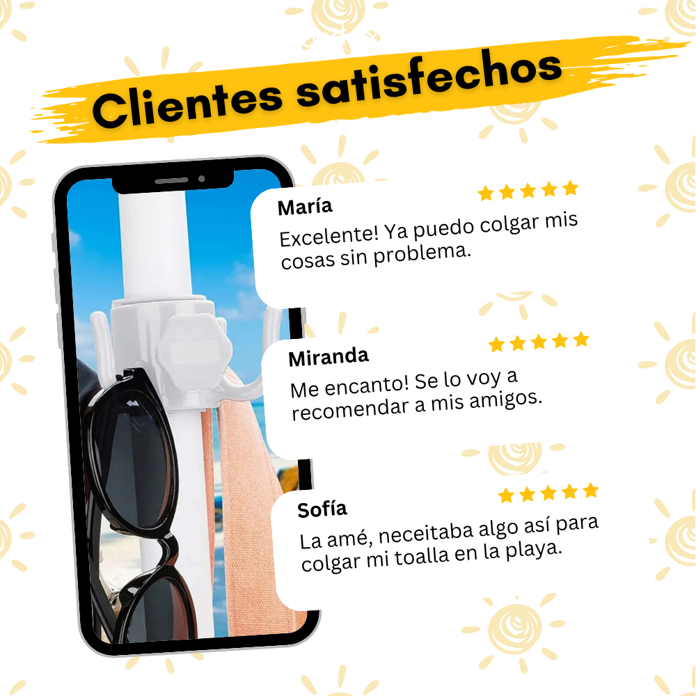 Gancho Multiusos para Sombrilla de Playa