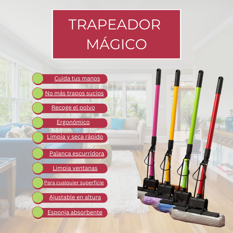 Combo Trapeador + Tobo