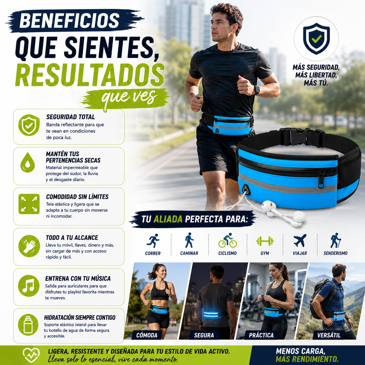Riñonera deportiva