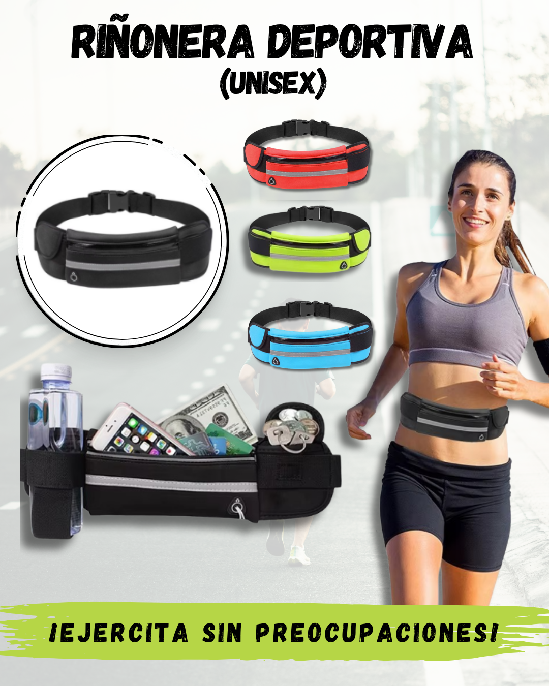 Riñonera deportiva