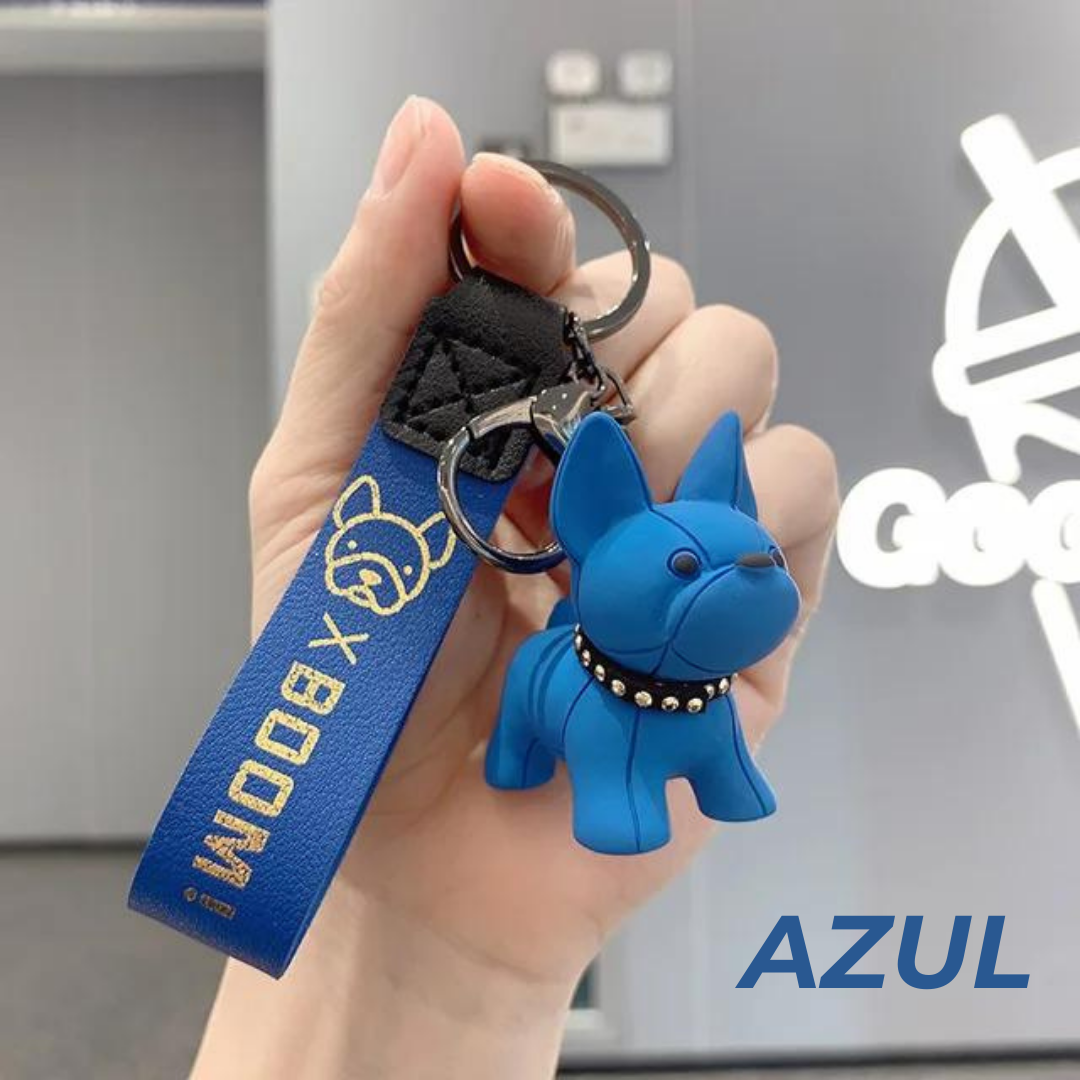 Llaveros frenchies personalizables