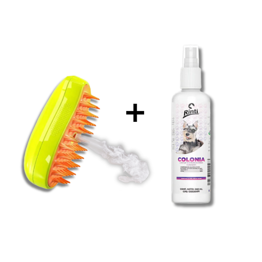 Combo Cepillo a vapor + Colonia