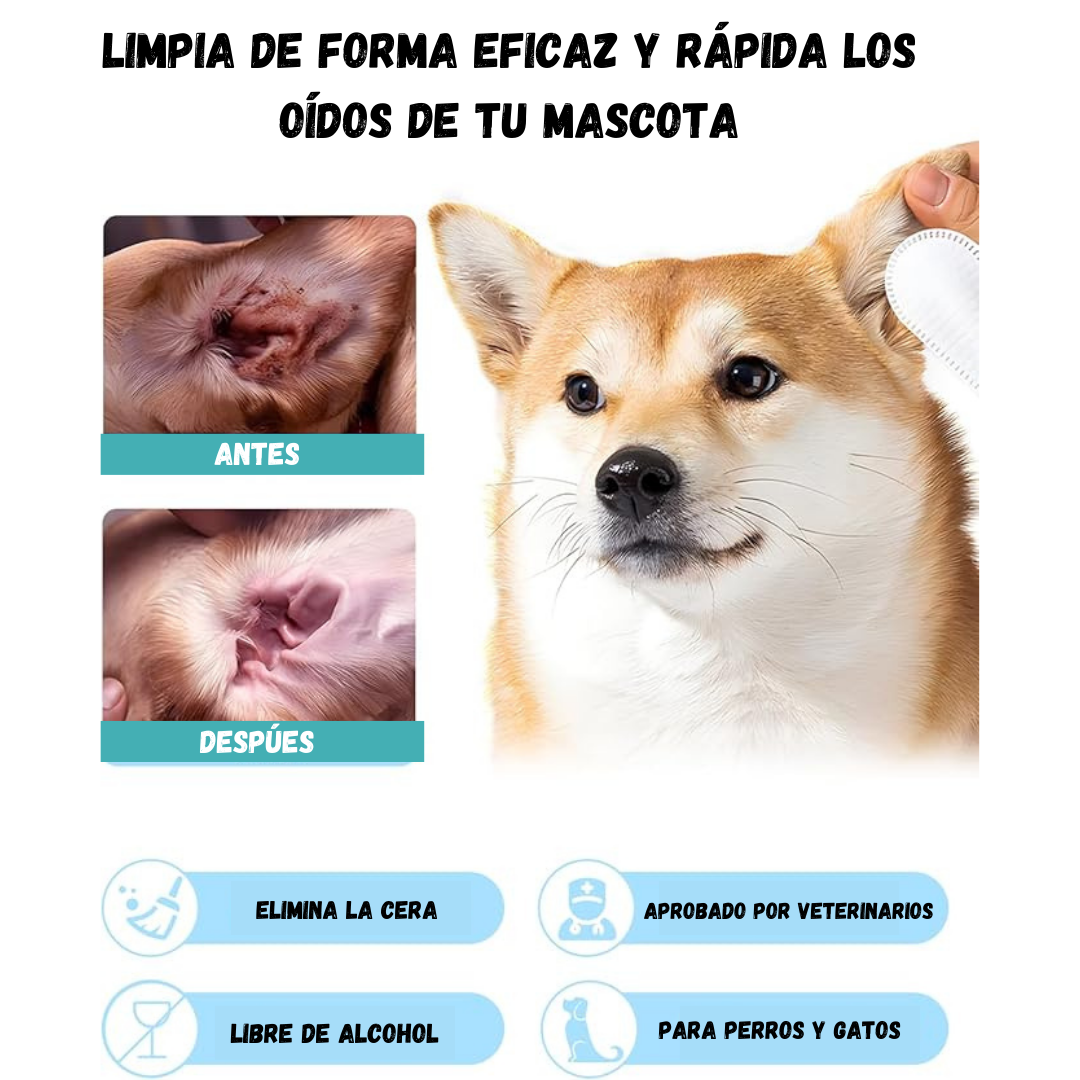 Wipes Limpia Oídos- pack 50 uni