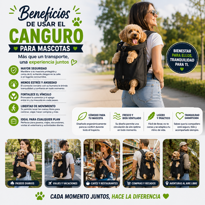 Mochila Canguro para Mascotas