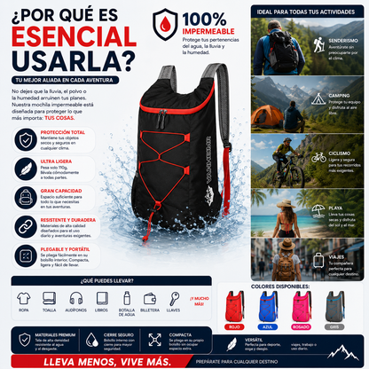 Mochilas Impermeables