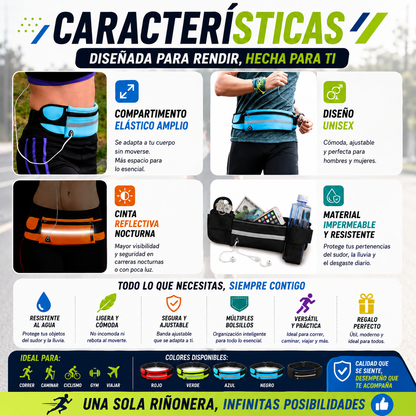 Riñonera deportiva