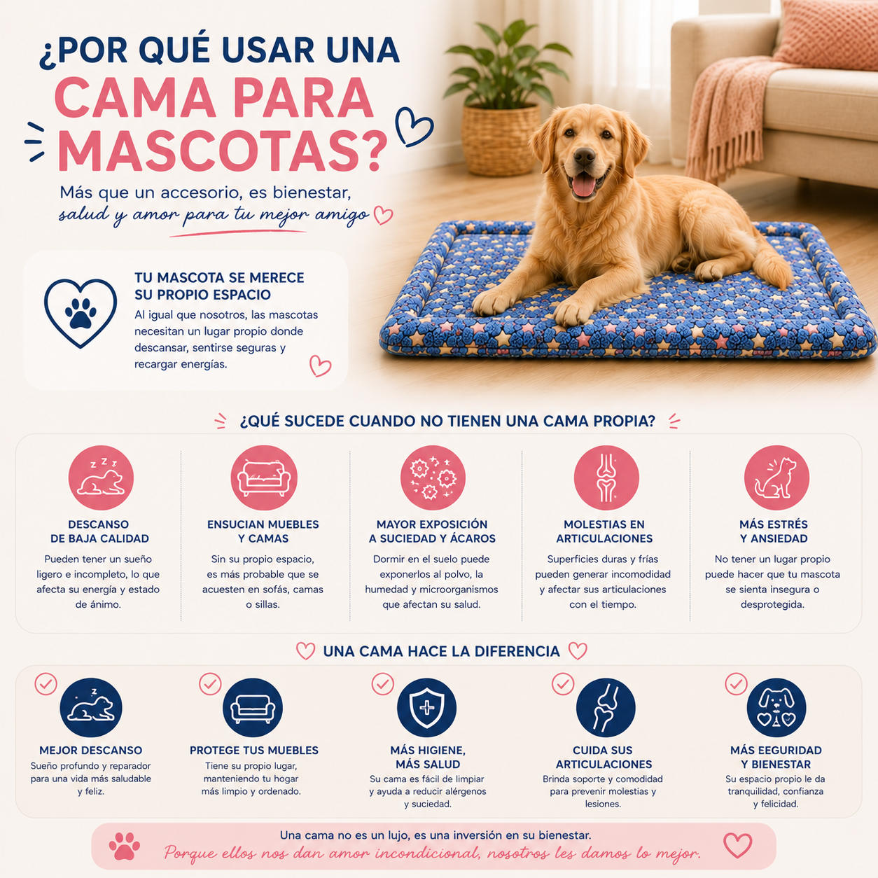 Camitas para Mascotas