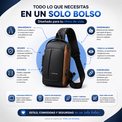 Bandolero Antirrobo con Puerto USB