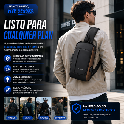 Bandolero Antirrobo con Puerto USB