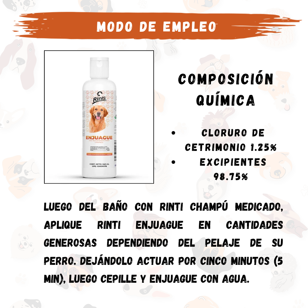 Enjuague Para Mascotas